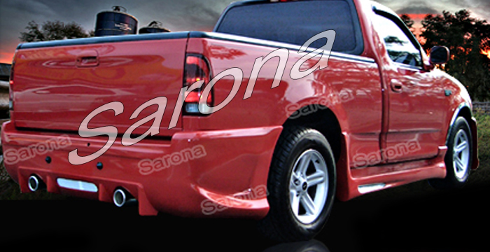 Custom Ford F-150  Truck Rear Bumper (1997 - 2002) - $525.00 (Part #FD-008-RB)